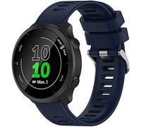 Tyogeephy Bracelet Compatible avec Garmin Forerunner 55 20mm Souple Silicone Remplacement Bracelet pour Forerunner 158/645/venu Sq/Watch Active 2/Galaxy watch 42MM