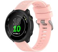 Tyogeephy Bracelet Compatible avec Garmin Forerunner 55 20mm Souple Silicone Remplacement Bracelet pour Forerunner 158/645/venu Sq/Watch Active 2/Galaxy watch 42MM