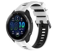 Tyogeephy Bracelet Compatible avec Garmin Forerunner 965/955/945/935/Descent G1/Instinct 2/Approach S62, Bracelet de Remplacement en Silicone Réglable pour Garmin Forerunner 965