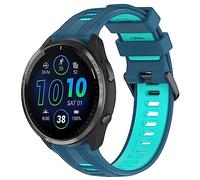 Tyogeephy Bracelet Compatible avec Garmin Forerunner 965/955/945/935/Descent G1/Instinct 2/Approach S62, Bracelet de Remplacement en Silicone Réglable pour Garmin Forerunner 965