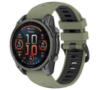 Tyogeephy Bracelet compatible avec Garmin Quatix 8 47MM/instinct 3 Solar 45MM, bracelet de rechange réglable en silicone souple