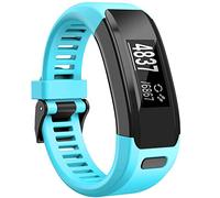 Tyogeephy Bracelet Compatible avec Garmin Vivosmart HR pour Femme Homme, Silicone Remplacement Bracelet Accessoires avec tournevis Fit pour Vivosmart HR, NOT pour Vivosmart HR+