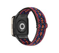 Tyogeephy Bracelet Compatible avec Redmi watch 3/Mi watch lite 3, Élastique de Sport, Boucle, Nylon, 22 millimètres, Pink Orange, Unisex, Standard, Moderne, Respirable, Douce, Hypoallergénique