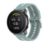 Tyogeephy Bracelet compatible avec Suunto RUN, bracelet de rechange réglable en silicone souple