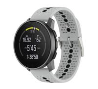 Tyogeephy Bracelet compatible avec Suunto RUN, bracelet de rechange réglable en silicone souple