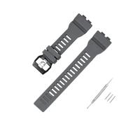 Tyogeephy Bracelet de montre pour Casio GBA-800 GBD-800 GMA-B800 GMD-B800 | Bracelet de rechange en résine souple, boucle en acier inoxydable, sur mesure, résistant à l'eau, idéal pour le sport