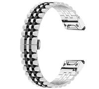 Tyogeephy Bracelet de montre pour Garmin Fenix 7S, 20 mm en acier inoxydable Easy Fit pour Fenix 5S/Fenix 5S Plus/Fenix 6S/Fenix 6S Pro/Fenix 7S/Fenix 7S Solar/Fenix 7S Sapphire Solar