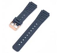 Tyogeephy Bracelet de remplacement en résine 18mm pour Casio AE-1200, AE-1300, AE-1500, WS-1600, CA-500, CA-53 - Étanche, Sport, Montage Facile