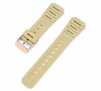 Tyogeephy Bracelet de remplacement en résine 18mm pour Casio AE-1200, AE-1300, AE-1500, WS-1600, CA-500, CA-53 - Étanche, Sport, Montage Facile