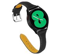 Tyogeephy Bracelet en Cuir Compatible avec Amazfit GTS 4 Mini/GTS 3/GTS 2e/GTS 2 mini/GTS 2/BIP U/GTR 42MM Bracelet, Cuir Classique Band de Remplacement pour Garmin Forerunner 158/Forerunner 55
