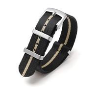 Tyogeephy Bracelet en Nylon Quick Release pour Omega MoonSwatch & Seiko - Compatible 18mm-24mm