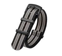 Tyogeephy Bracelet en Nylon Quick Release pour Omega MoonSwatch & Seiko - Compatible 18mm-24mm
