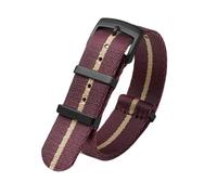 Tyogeephy Bracelet en Nylon Quick Release pour Omega MoonSwatch & Seiko - Compatible 18mm-24mm