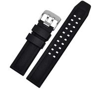 Tyogeephy Bracelet en silicone pour Luminox 3050 3051 7251 1820 Montre de plongée militaire, 23mm avec fermeture à déclenchement rapide, étanche & durable pour le sport et la vie quotidienne