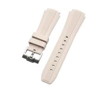 Tyogeephy Bracelet en Silicone pour Omega x Swatch MoonSwatch Snoopy Edition, 20mm Courbé, Confortable, avec Fermoir en Acier Inoxydable