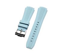 Tyogeephy Bracelet en Silicone pour Omega x Swatch MoonSwatch Snoopy Edition, 20mm Courbé, Confortable, avec Fermoir en Acier Inoxydable