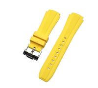Tyogeephy Bracelet en Silicone pour Omega x Swatch MoonSwatch Snoopy Edition, 20mm Courbé, Confortable, avec Fermoir en Acier Inoxydable