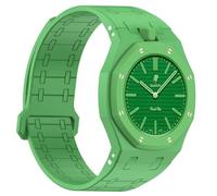 Tyogeephy Bracelet en Silicone pour Swatch x Audemars Piguet Royal Pop - Adapté pour le Port au Poignet, Compatible avec les 8 Modèles (12h & 3h)