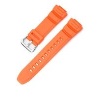 Tyogeephy Bracelet pour Casio MCW-100/MCW-110H/W-S220/HDD-S100/HDD-S100/WV-200/AE-2000, Bracelet Fitness Bande de Remplacement en Silicone Strap Extensible Compatible avec MCW100