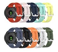 Tyogeephy Bracelet pour Garmin Forerunner 935/Forerunner 945/Forerunner 745,Compatible avec Fenix 5/ Fenix 5plus/ Fenix 6/ Fenix 6 Pro/Approach S60,Doux Silicone 22mm Bandes de Remplacement