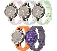 Tyogeephy Bracelet pour Garmin Lily, Souple Silicone Remplacement Bracelet pour Garmin GPS Lily Smartwatch (No Tracker)