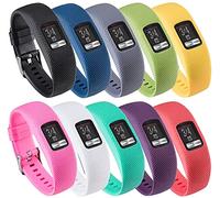 Tyogeephy Bracelet pour Garmin Vivofit 4, Doux Silicone Remplacement Bracelet pour Garmin Vivofit 4 Activity Tracker, Petit, Grande