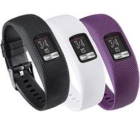 Tyogeephy Bracelet pour Garmin Vivofit 4, Doux Silicone Remplacement Bracelet pour Garmin Vivofit 4 Activity Tracker, Petit, Grande