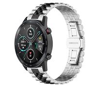 Tyogeephy Bracelet pour Honor Watch GS 3i/GS3/GS PRO/Magic Watch 2 46mm/Magic watch 1/Watch Dream, 22 mm Acier inoxydable