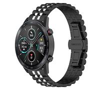 Tyogeephy Bracelet pour Honor Watch GS 3i/GS3/GS PRO/Magic Watch 2 46mm/Magic watch 1/Watch Dream, 22 mm Acier inoxydable