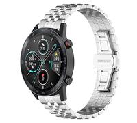 Tyogeephy Bracelet pour Honor Watch GS 3i/GS3/GS PRO/Magic Watch 2 46mm/Magic watch 1/Watch Dream, 22 mm Acier inoxydable