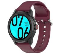 Tyogeephy Bracelet pour Ticwatch pro 5, Bracelet en Silicone 24mm Compatible avec iTOUCH AIR3