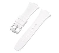 Tyogeephy Bracelet pour Tissot PRX Powermatic 12mm, Bracelet Fitness Bande de Remplacement en Silicone Strap Extensible Compatible avec PRX 12mm