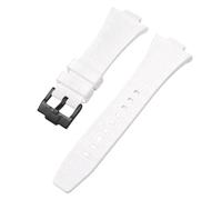 Tyogeephy Bracelet pour Tissot PRX Powermatic 12mm, Bracelet Fitness Bande de Remplacement en Silicone Strap Extensible Compatible avec PRX 12mm