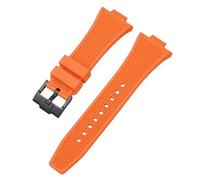 Tyogeephy Bracelet pour Tissot PRX Powermatic 12mm, Bracelet Fitness Bande de Remplacement en Silicone Strap Extensible Compatible avec PRX 12mm