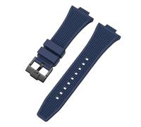 Tyogeephy Bracelet pour Tissot PRX Powermatic 12mm, Bracelet Fitness Bande de Remplacement en Silicone Strap Extensible Compatible avec PRX 12mm