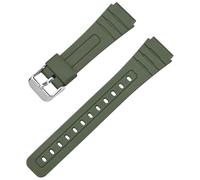 Tyogeephy Bracelet Strap en Caoutchouc Doux pour Casio F91W/W-800H 18mm - Bande de Montre pour F84/F105/108/A158/168/AE1200/1300 Homme