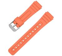 Tyogeephy Bracelet Strap en Caoutchouc Doux pour Casio F91W/W-800H 18mm - Bande de Montre pour F84/F105/108/A158/168/AE1200/1300 Homme