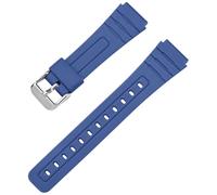 Tyogeephy Bracelet Strap en Caoutchouc Doux pour Casio F91W/W-800H 18mm - Bande de Montre pour F84/F105/108/A158/168/AE1200/1300 Homme