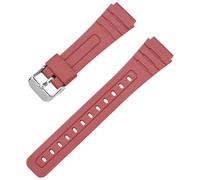 Tyogeephy Bracelet Strap en Caoutchouc Doux pour Casio F91W/W-800H 18mm - Bande de Montre pour F84/F105/108/A158/168/AE1200/1300 Homme