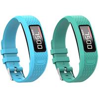 Tyogeephy bracelets de montre Compatible avec Vivofit 1/ Vivofit2, Silicone souple Bande de montre de remplacement colorée Bracelet pour Vivofit 1/ Vivofit 2 Activity Tracker