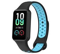 Tyogeephy Compatible avec Amazfit band 7 Bracelet, Mou Silicone Sport Bracelet pour Hommes Femmes