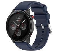 Tyogeephy Compatible avec Amazfit GTR 4/3/3 pro/2e/3 stratoS Bracelet, Silicone Souple Sangle de Remplacement Reglables Sport Accessorie pour Montre Connectée Amazfit GTR 4