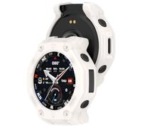 Tyogeephy Compatible avec Amazfit T-Rex3 Pro 48MM Coque, Doux TPU Bumper Case avec Protecteur d'écran, Ultra Mince Étui de Protection Couverture Complète Cover