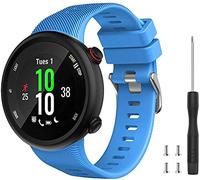 Tyogeephy Compatible avec Forerunner 45 bande de montre, Bracelet de montre de remplacement en silicone souple, Fitness Bracelet pour Forerunner 45 Smartwatch