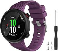 Tyogeephy Compatible avec Forerunner 45 bande de montre, Bracelet de montre de remplacement en silicone souple, Fitness Bracelet pour Forerunner 45 Smartwatch