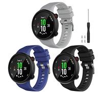 Tyogeephy Compatible avec Forerunner 45S bande de montre, Bracelet de montre de remplacement en silicone souple, Fitness Bracelet pour Forerunner 45S Smartwatch