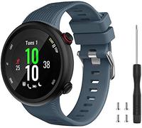 Tyogeephy Compatible avec Forerunner 45S bande de montre, Bracelet de montre de remplacement en silicone souple, Fitness Bracelet pour Forerunner 45S Smartwatch