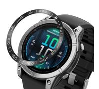 Tyogeephy Compatible avec Garmin Fenix 8 47MM Lunette Anneau Couverture Anti Rayures Protection Acier Inoxydable Métal Lunette Cadran Cadre Cercle Housse de Protection pour Fenix 8 47MM