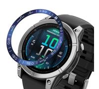 Tyogeephy Compatible avec Garmin Fenix 8 47MM Lunette Anneau Couverture Anti Rayures Protection Acier Inoxydable Métal Lunette Cadran Cadre Cercle Housse de Protection pour Fenix 8 47MM