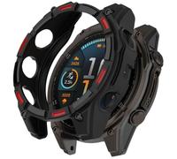 Tyogeephy Compatible avec Garmin Quatix 8 47MM Coque, Doux TPU Bumper Case avec Protecteur d'écran, Ultra Mince Étui de Protection Couverture Complète Cover